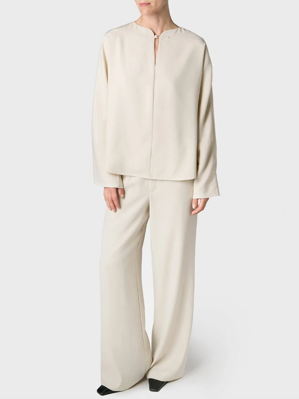 THE EMERY TWILL BLOUSE