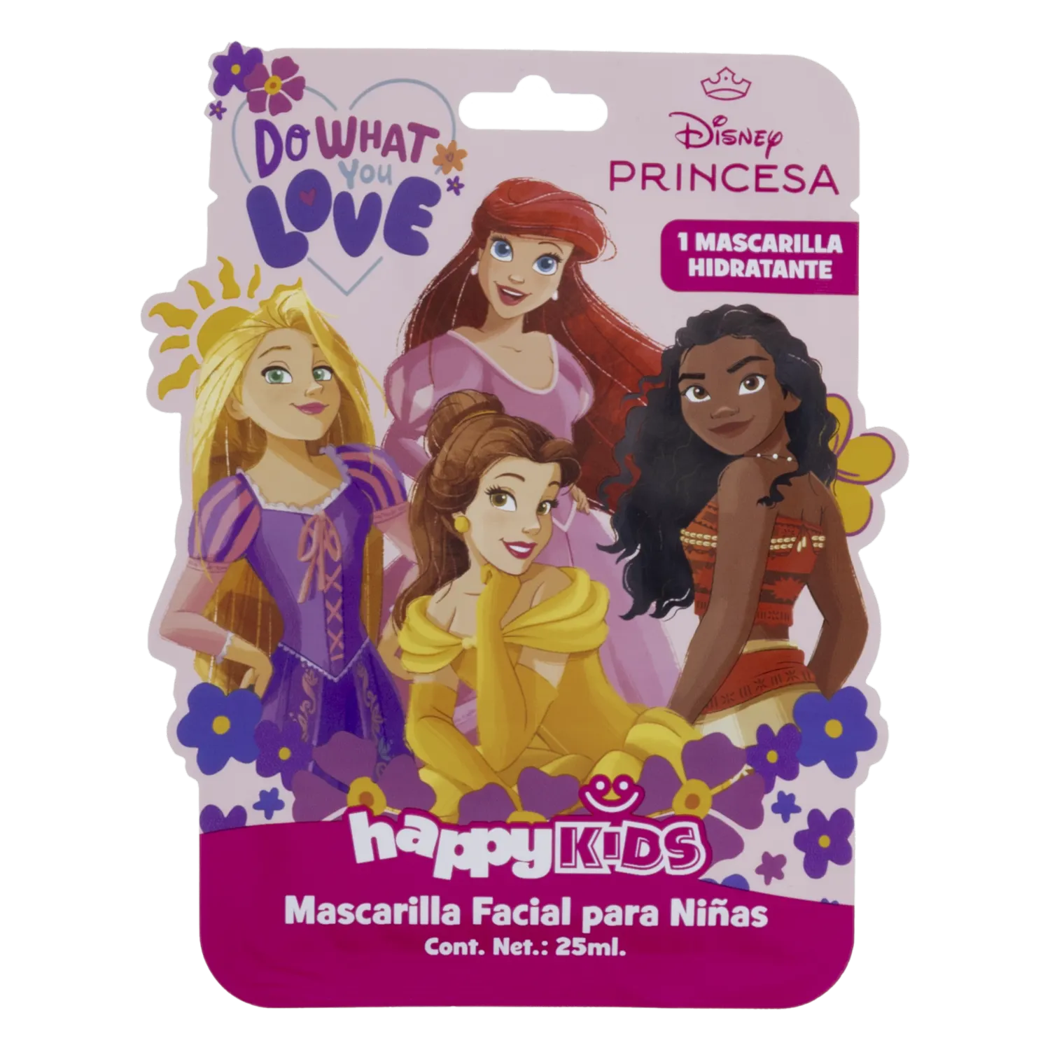 Mascarilla Facial Happykids Disney Princesas DISNEY Unidad
