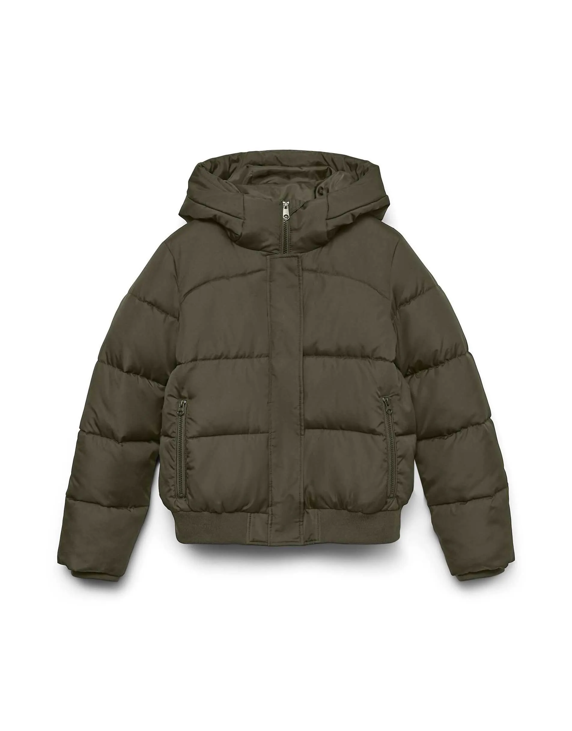 Vero Moda Puffer jacket in grape leaf