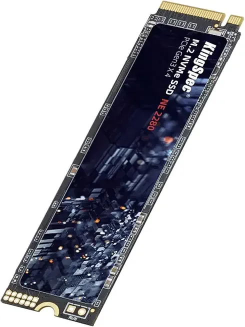 KingSpec SSD 256GB, M.2 NVMe Gen3x4 SSD 2280 - Up to 2400MB/s, Internal Solid State Drive with 3D NAND Flash, Compatible with Desktop and Laptop