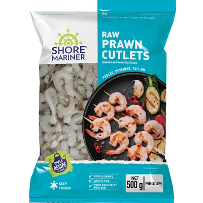Shore Mariner Raw Prawn Cutlets 500g