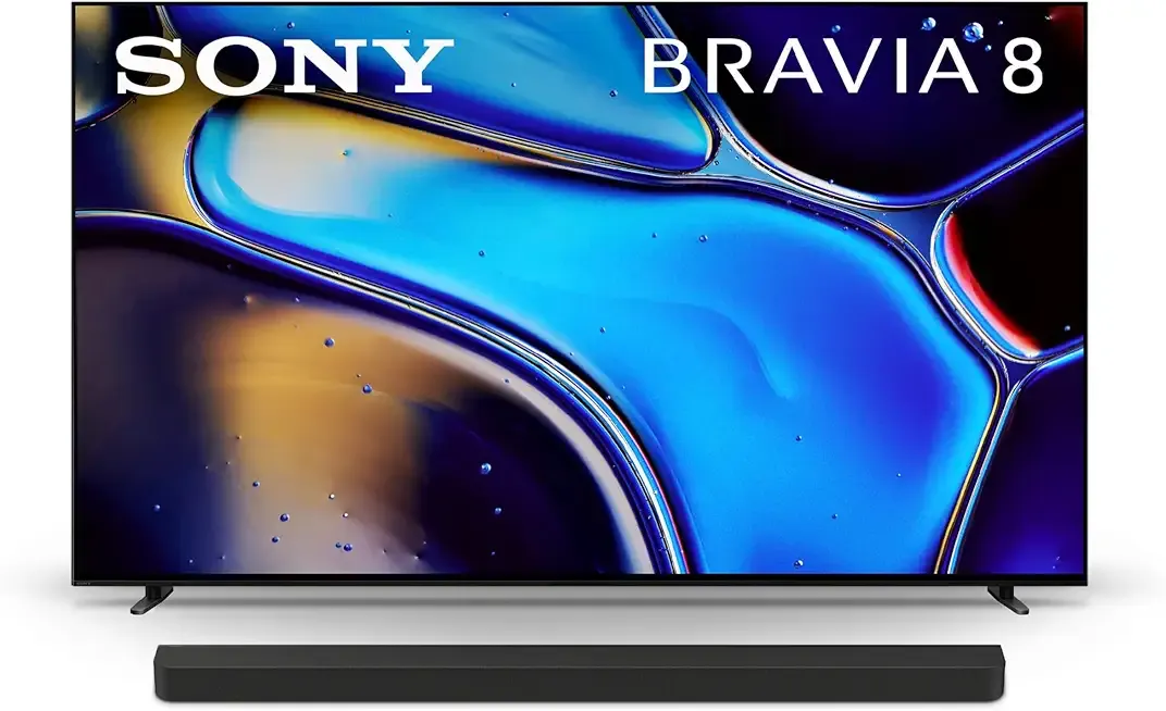 Sony 77 Inch OLED 4K Ultra HD TV BRAVIA 8 Smart Google TV with Dolby Vision HDR and Exclusive Features for PlayStation® 5 (K-77XR80), 2024 Model BRAVIA Theater Bar 9 Sound Bar