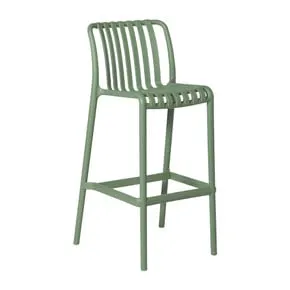 Barkruk Lea - groen - 103x50x43 cm