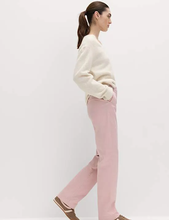 Cotton Rich Straight Leg Chinos