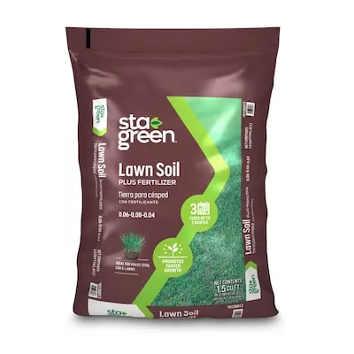1.5 cu ft OMRI listed Lawn soil
