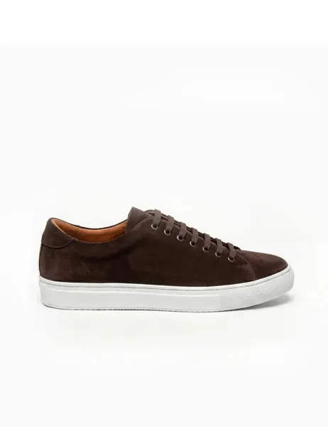 Herbert Suede Sneakers Dk Brown