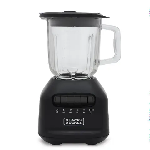 Licuadora Black+Decker Ice Crush Con Jarra Vidrio De 1.25 L + 8 Vel