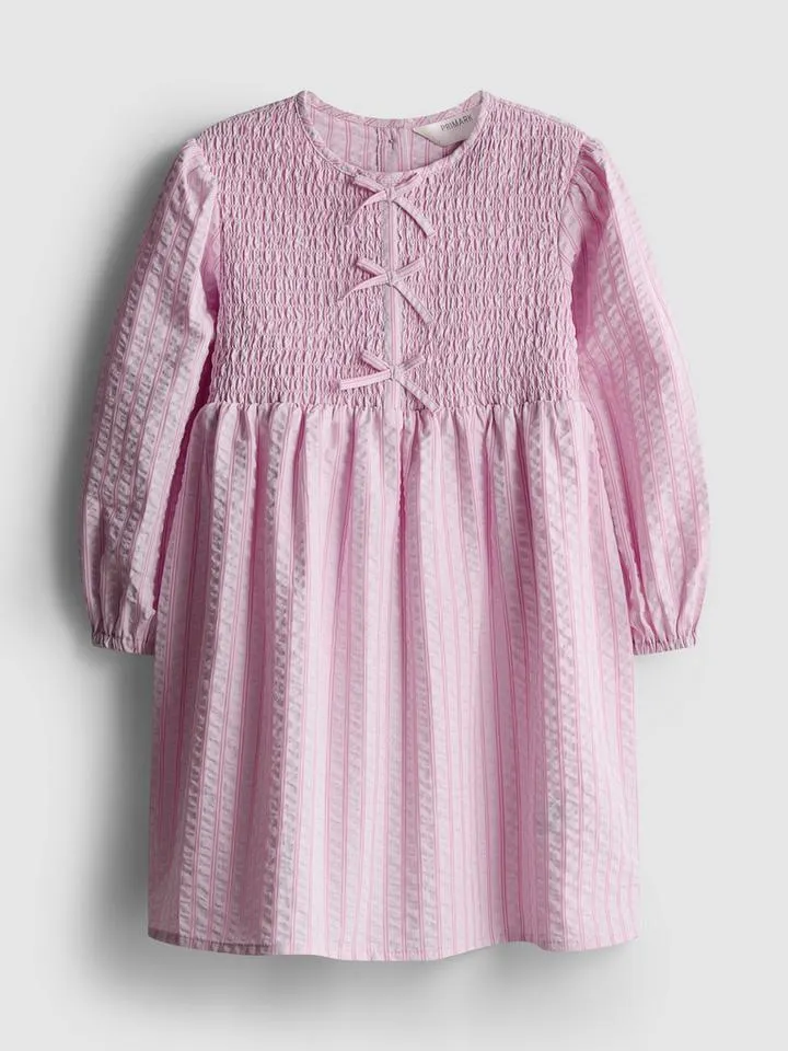 18 mois–8 ans | Robe en crêpe à nœud