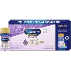A+ NeuroPro Gentlease, Baby Formula, 0-12 months, Ready to Feed Bottles, Case
