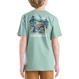 Carhartt Boys' Vehicle Pocket Graphic T-Shirt
