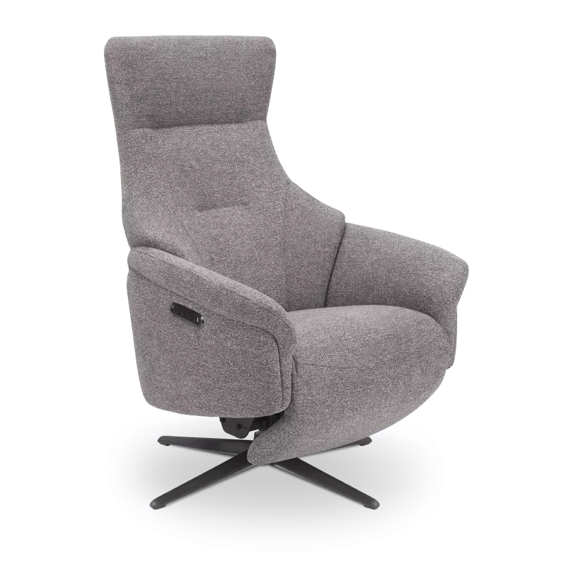 Relaxfauteuil (elektrisch/zwart) Impreza - Sneak Grey