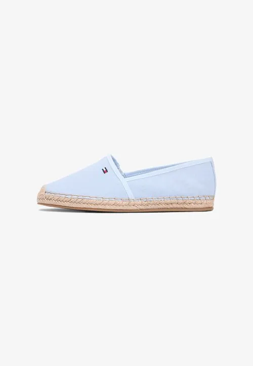 FLAG EMBROIDERY CANVAS ESPADRILLES - Loafers - breezy blue