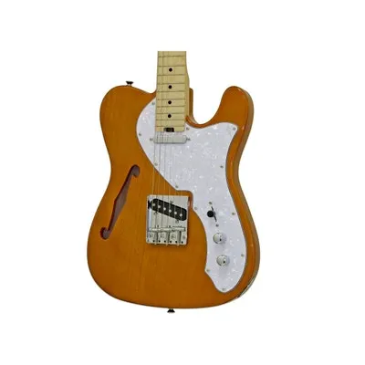 ARIA TEG-TL NATURAL THINLINE SEMI HOLLOW TE-STYLE ELEC GUITAR