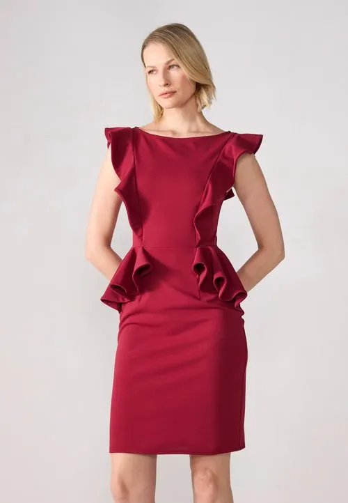 Anna Field Jerseykjole - wine