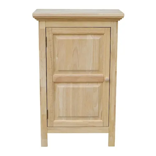Unfinished Single jelly cabinet - 36"H