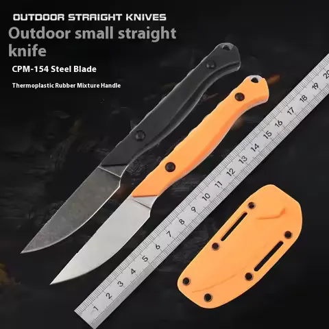 15700 Flyway Portable Small Straight Knife Outdoor Camping Survival EDC Practical Cutting Knife Fishing Knife Hiking Tool