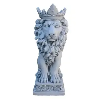 Planter Lion with Crown 85cm