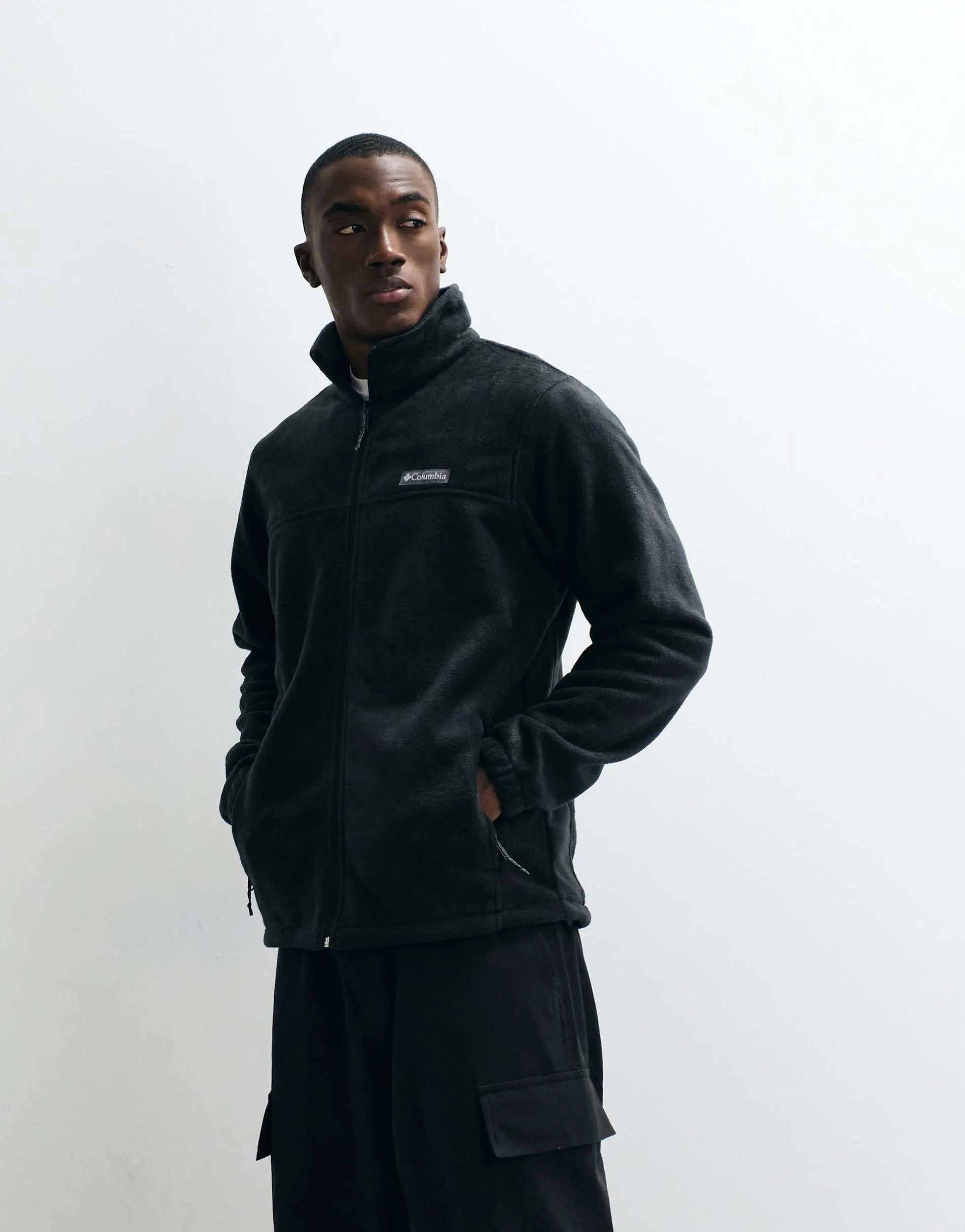 Columbia Steens Mountain 2.0 zip up fleece in black