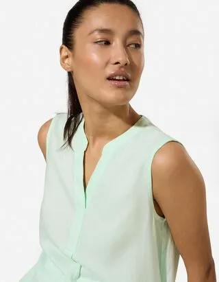 blusa - Tinta unita - Verde chiaro