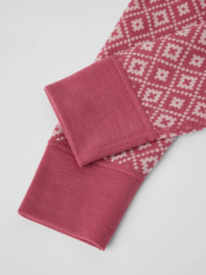 Stillongs merinoull Jacquard