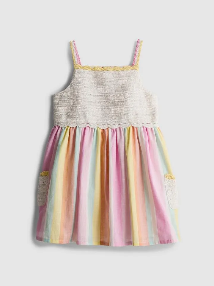 0–36 mois | Robe caraco en crochet