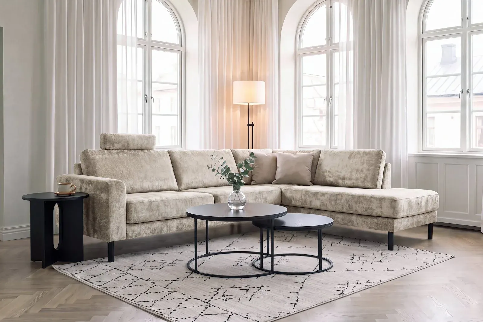 Como hjørnesofa