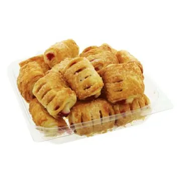 H-E-B Bakery Strawberry Cream Cheese Strudel Pastry Bites, 18 ct