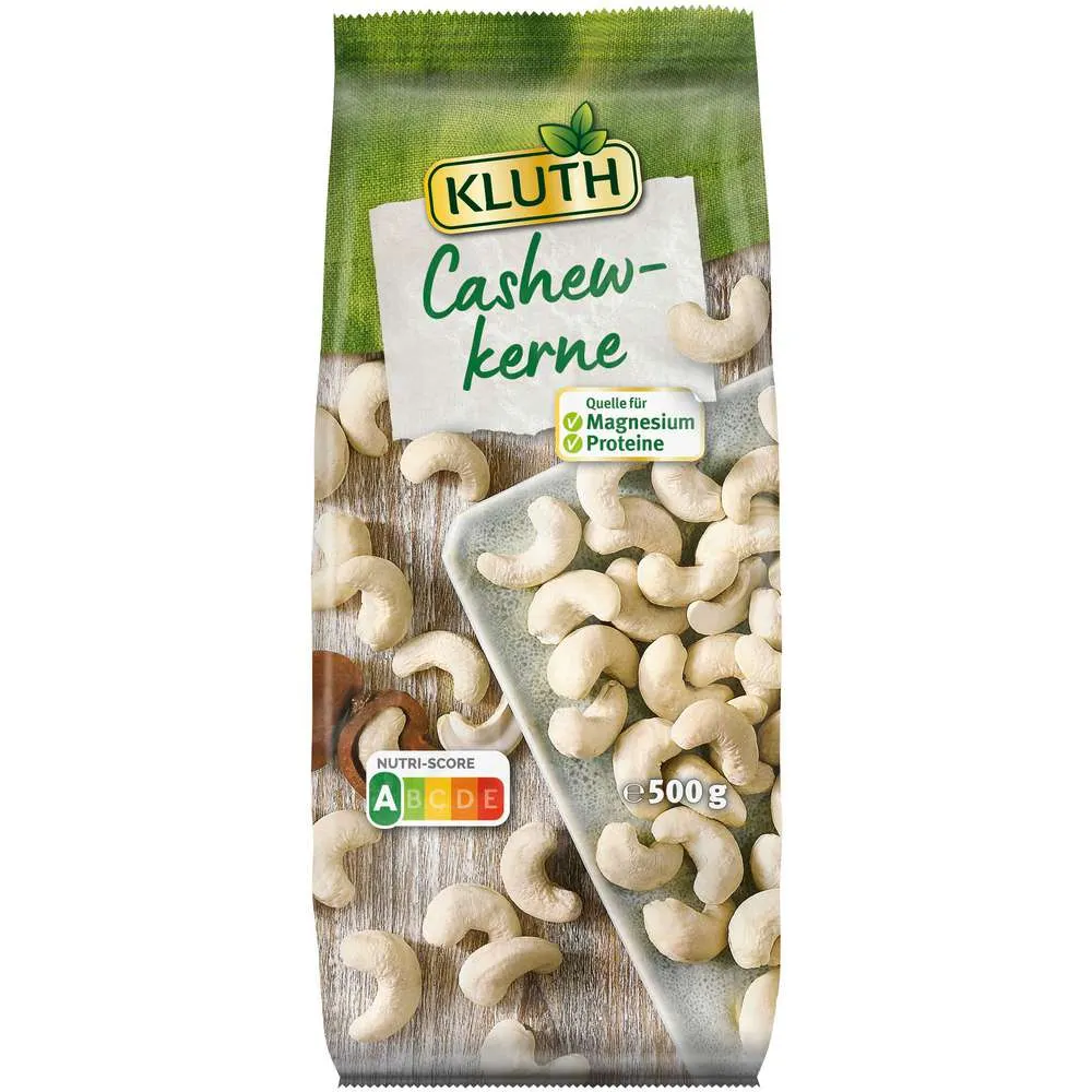 Kluth Cashewkerne 0.5 kg