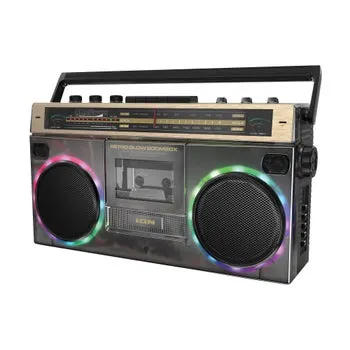 ION Retro Glow Bluetooth Cassette Boombox