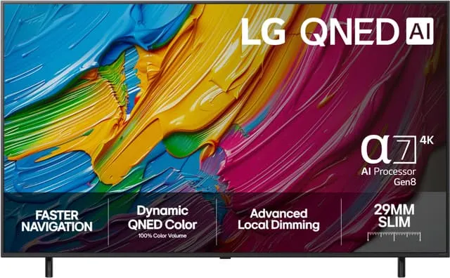 LG 86" QNED 80 4K TV (2025)