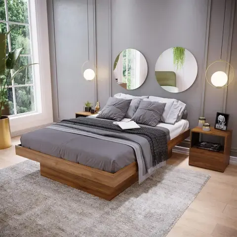 Combo cama y buro Kiba