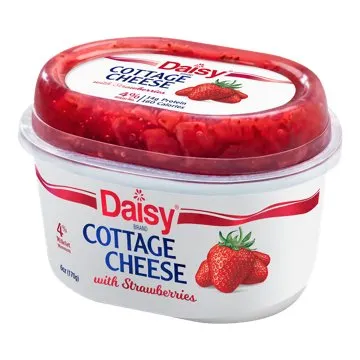 Daisy Cottage Cheese with Strawberries, 6 oz