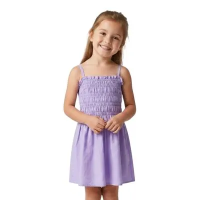 Vestido Fantastic Niña Resorte En Pecho Con Tirantes