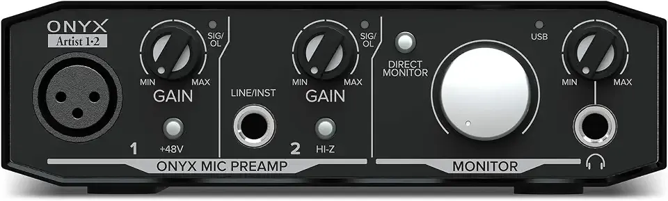 Mackie Audio Interface, Onyx Artist 1X2 USB Audio Interface (Onyx Artist 1-2)