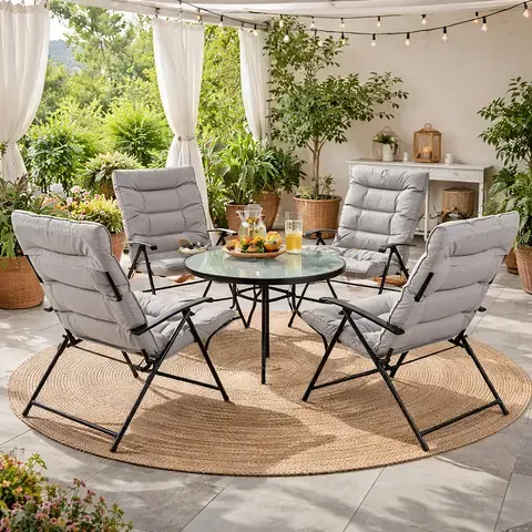 Sala de Exterior Sao Paulo Gris 4 Personas