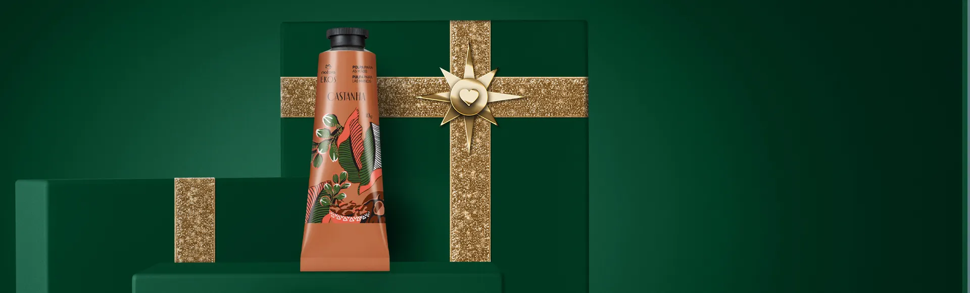 Polpa Hidratante para Mãos Ekos Castanha