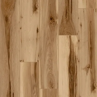 Jamestown Hickory 12-mil x 7-in W x 48-in L Waterproof Click Lock Luxury Vinyl Plank Flooring ( 23.21-sq ft Per Carton )