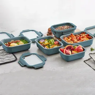 Safdie & Co. 10-piece Ceramic Food Storage Set