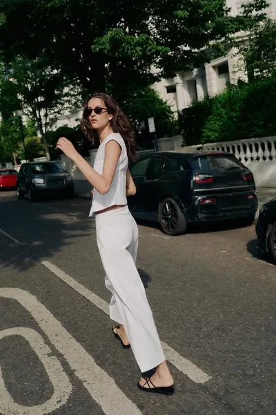 BALLOON INTERLOCK TROUSERS