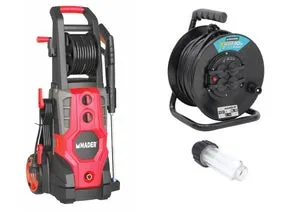 Hidrolimpiadora eléctrica MADER 2500W 150 bares de presión