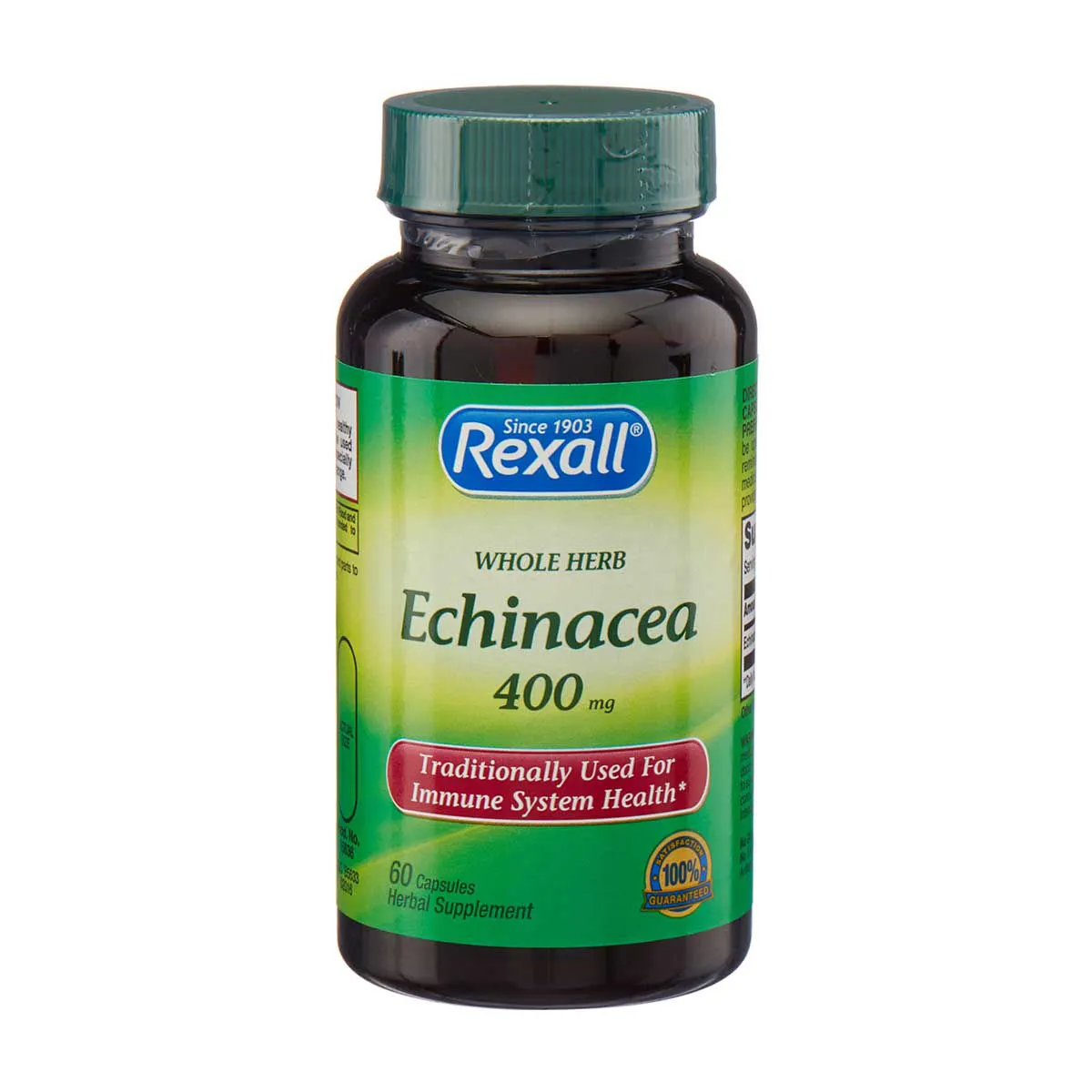 Rexall Echinacea 400 mg Capsules, 60 ct