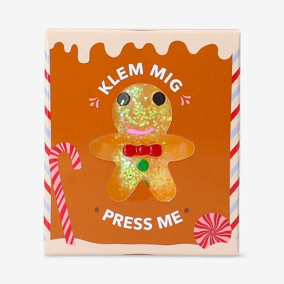 Press me-leketøy - Pepperkakemann