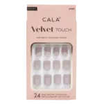 Uñas Postizas Velvet Touch Short Square Taupe CALA X24 Piezas