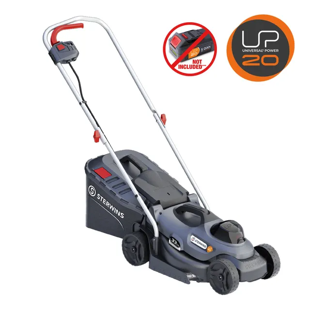 Tagliaerba a batteria STERWINS UP20 20V L 33 cm, batteria non inclusa