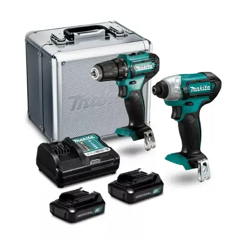 Kit Taladro + Atornillador Impacto 12v Clx224sax