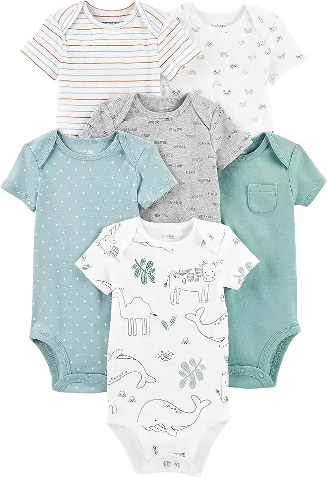 Unisex Babies' Short-Sleeve Bodysuit