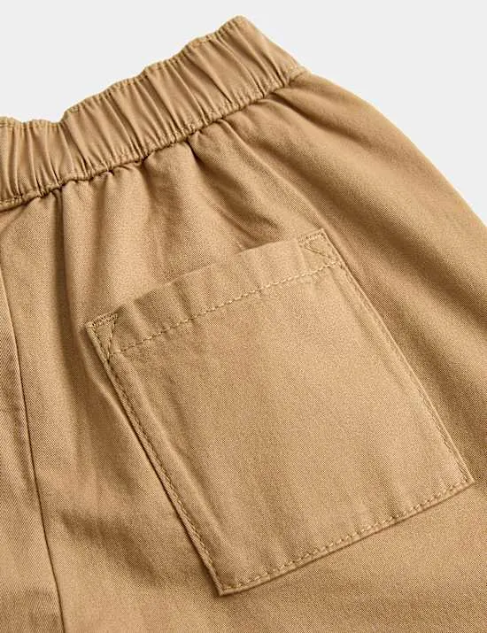 Gewebte Ballon-Hosen mit hohem Baumwollanteil (2–8 Jahre)
