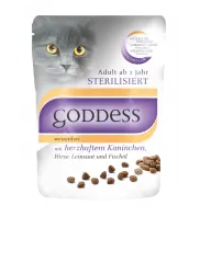 GODDESS STERILISIERT mit Kaninchen für Katzen 1,4 kg