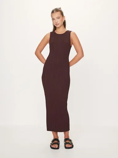 Lucinda Sleeveless Knit Midi