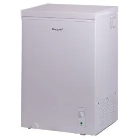 Congelatore a pozzetto 100L, cestello rimovibile, 54,7x44,6x85 cm, bianco, Kooper